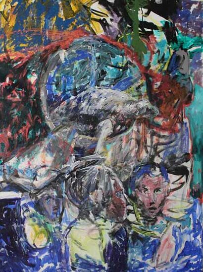 The Turtle - a Paint Artowrk by Hans Johansson